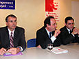 Conférence de presse à Villefranche